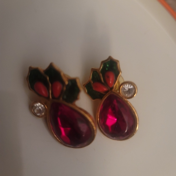 Lot of vintage "Christmas" earrings - Picture 7 of 10